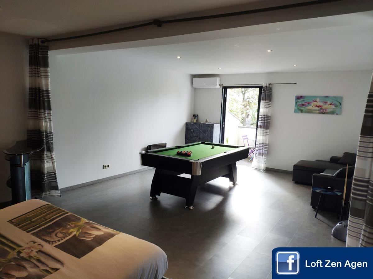 Loft Zen Spa Balneo Parking Gratuit Sauna Hammam Billard Agen Dış mekan fotoğraf